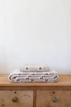 画像をギャラリービューアに読み込む, patchwork blanket - teddy bear
