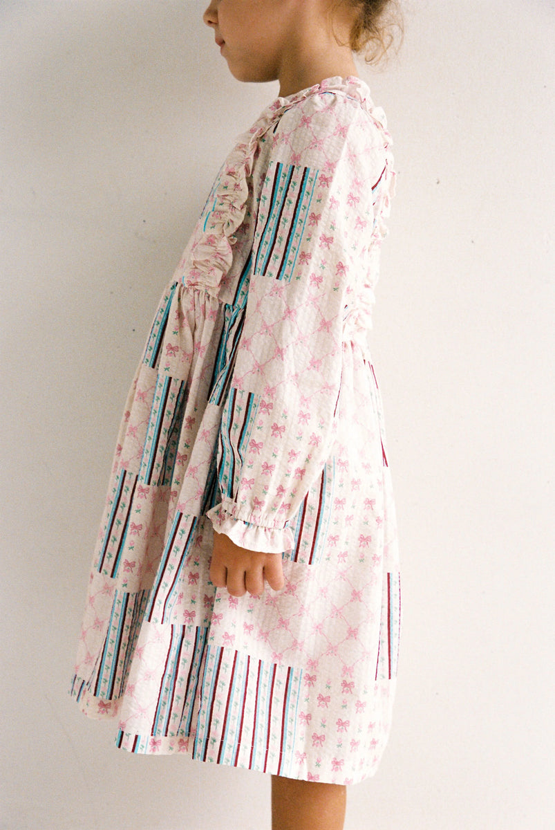 JUNI】Penelope Dress - Patchwork – Melty Colors