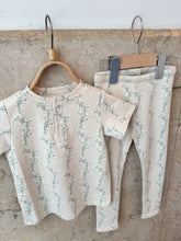 画像をギャラリービューアに読み込む, pima henley top . linen trellis
