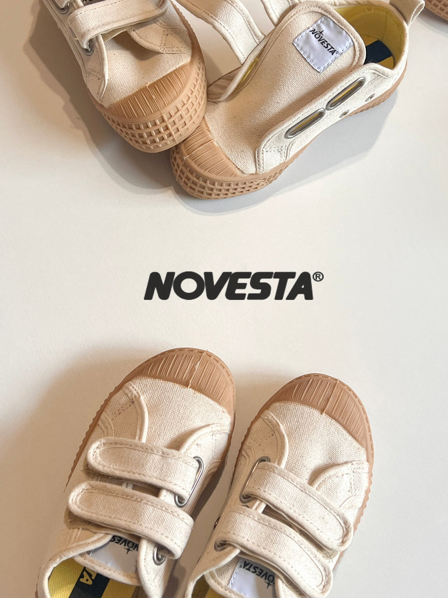 単品購入 新品未使用 NOVESTA KIDS VERCLO CLASSIC beige - キッズ靴