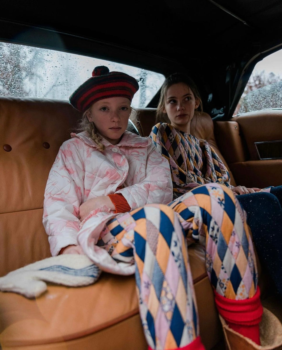 FISH & KIDS〛 FLOWERS PATCHWORK JOGGERS – Melty Colors