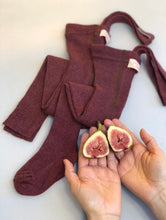 画像をギャラリービューアに読み込む, Footed Tights / Fig Blend