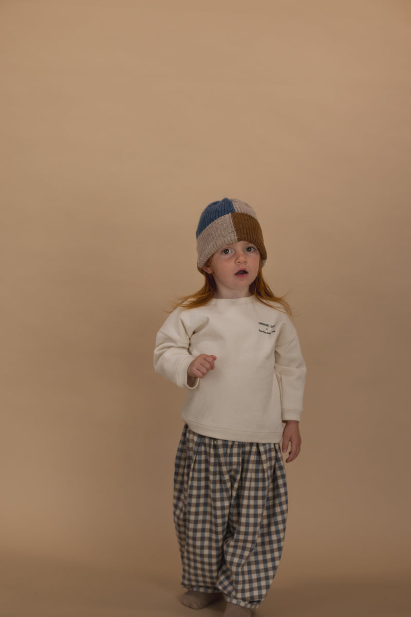 organic zoo】Shoreline Gingham Lodge Pants – Melty Colors