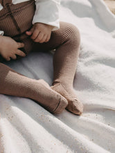 画像をギャラリービューアに読み込む, Footed Tights / Granola