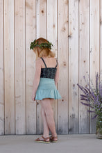 画像をギャラリービューアに読み込む, pima ruched camisole . verdant trellis