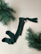 画像をギャラリービューアに読み込む, Footed Tights / Dark Forest Green