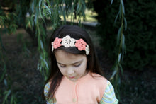 画像をギャラリービューアに読み込む, 【ラスト1点】Flower Crochet Hairband / Blueberry