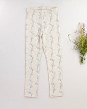 画像をギャラリービューアに読み込む, pima legging . linen trellis