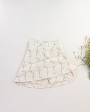画像をギャラリービューアに読み込む, pima skort . linen trellis