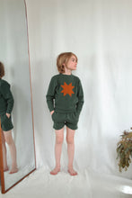 画像をギャラリービューアに読み込む, 【ラスト1点】pima patchwork sweatshirt. garden