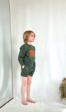 画像をギャラリービューアに読み込む, 【ラスト1点】pima patchwork sweatshirt. garden