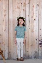 画像をギャラリービューアに読み込む, pima legging . linen trellis