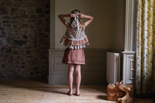 画像をギャラリービューアに読み込む, 【ラスト1点】Margot Skirt Tiny Check in Tea Rose