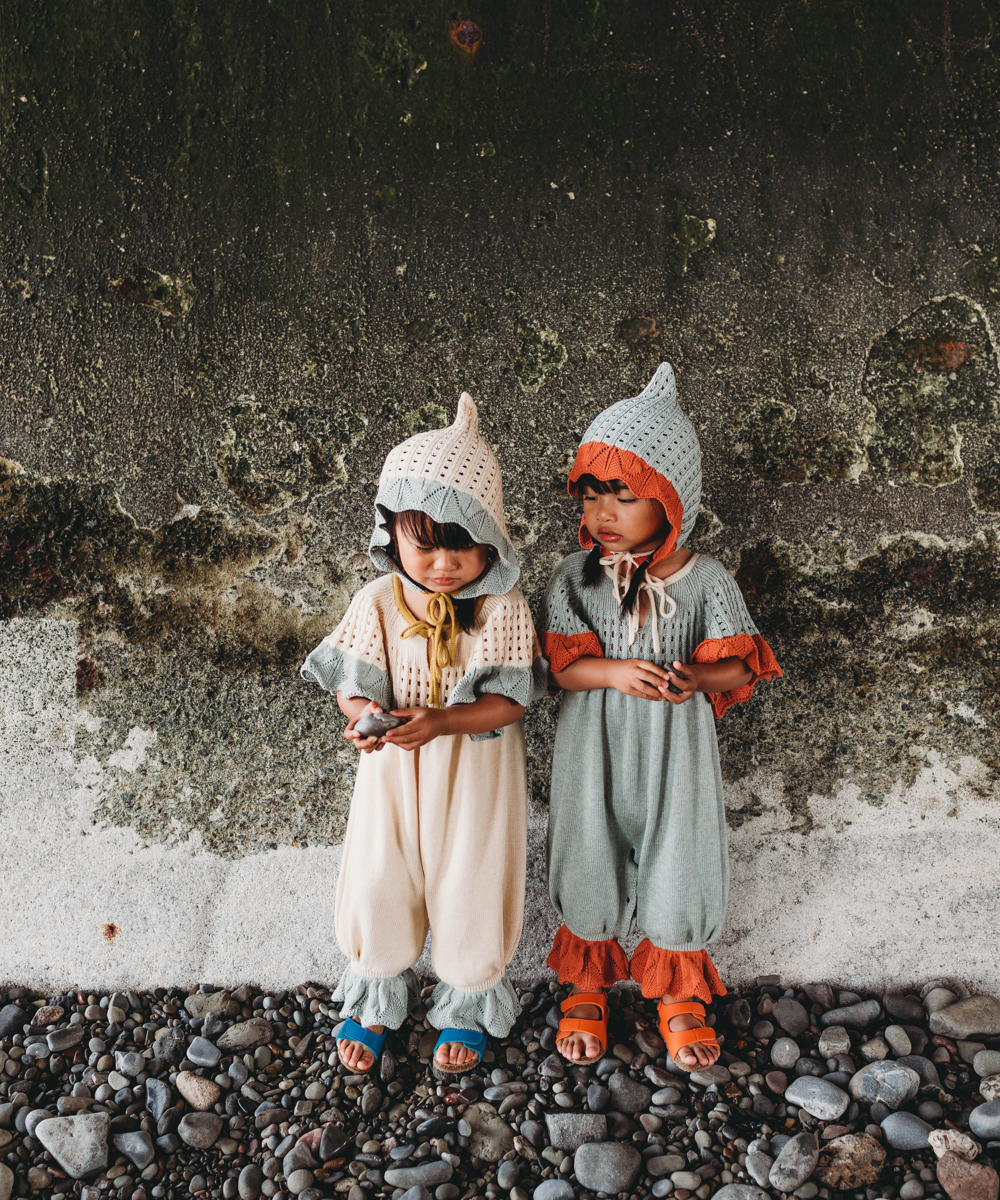 MABLI EIRLYS ROMPER MAIZE マブリ ロンパース