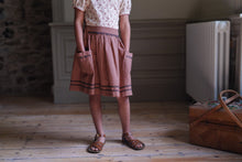 画像をギャラリービューアに読み込む, 【ラスト1点】Margot Skirt Tiny Check in Tea Rose