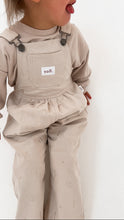 画像をギャラリービューアに読み込む, Woven Cotton Soll Overalls - Beige