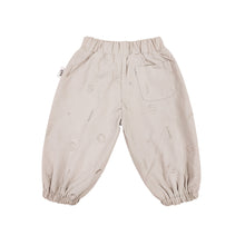画像をギャラリービューアに読み込む, Woven Cotton Soll Bubble Pants - Beige