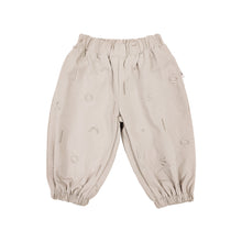 画像をギャラリービューアに読み込む, Woven Cotton Soll Bubble Pants - Beige