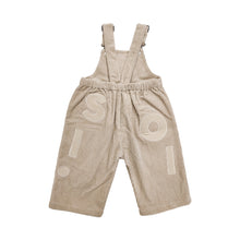 画像をギャラリービューアに読み込む, Corduroy Soll Overalls - Beige