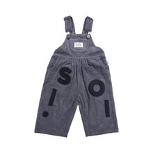 画像をギャラリービューアに読み込む, Corduroy Soll Overalls - Charcoal