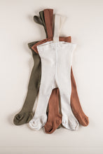 画像をギャラリービューアに読み込む, Tights with braces /creamy