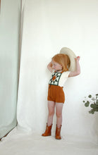 画像をギャラリービューアに読み込む, 【ラスト1点】patchwork quilt romper. acorn
