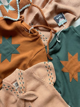 画像をギャラリービューアに読み込む, 【ラスト1点】pima patchwork sweatshirt. garden
