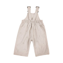 画像をギャラリービューアに読み込む, Woven Cotton Soll Overalls - Beige
