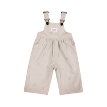 画像をギャラリービューアに読み込む, Woven Cotton Soll Overalls - Beige