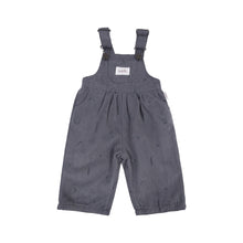 画像をギャラリービューアに読み込む, 【ラスト1点】Woven Cotton Soll Overalls - Charcoal