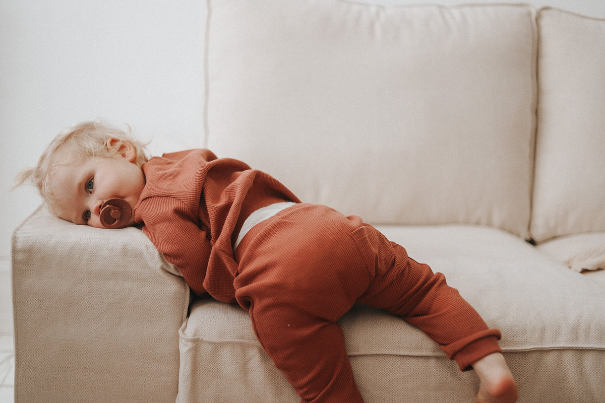 Monsieur Mini / Baggy Leggings Waffle Sunburn Melty Colors