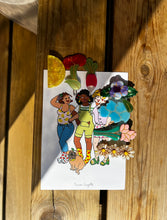 画像をギャラリービューアに読み込む, Pansies Hair Clip