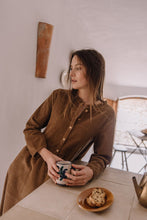 画像をギャラリービューアに読み込む, 【ラスト1点】WOMEN VERMONT DRESS /COCOA