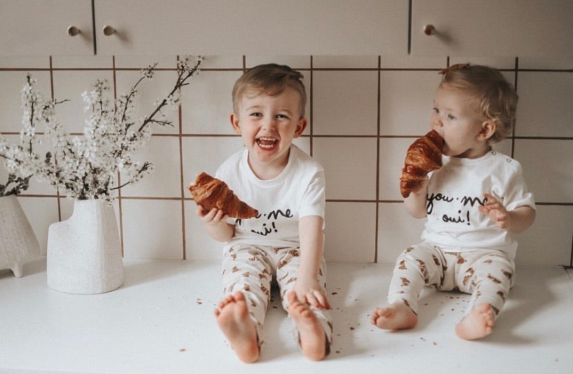 Croissant simple leggings