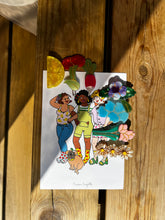 画像をギャラリービューアに読み込む, Daisies Hair Clip