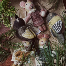 画像をギャラリービューアに読み込む, Christmas Ornament mouse - dark grey