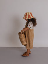 画像をギャラリービューアに読み込む, Wheat Terry Cropped Dungarees