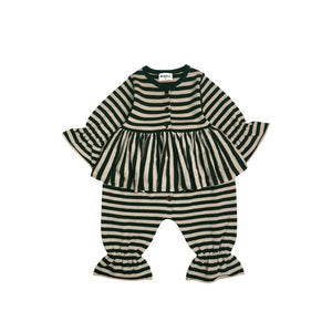 STEVIE ROMPER / IVY STRIPE