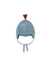 画像をギャラリービューアに読み込む, Winter Sky contrast Tassel Hat