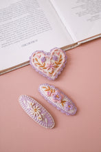 画像をギャラリービューアに読み込む, 〚Coming soon 当店限定〛Embroidery heart hairpin