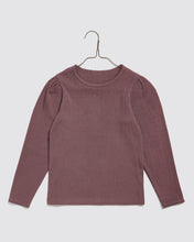 画像をギャラリービューアに読み込む, 【ラスト1点】Organic Pointelle T-shirt Grape