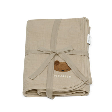 Ploekie Muslin Blanket XL | Bear