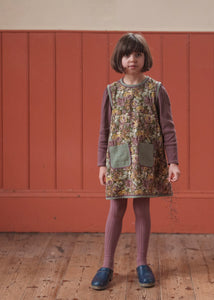 Hannah Dress Wallpaper Floral