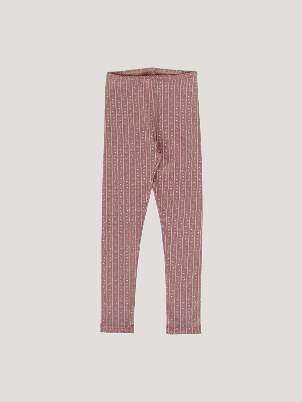 【ラスト1点】pima legging . wallpaper lace floral