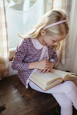 Picnic Blouse | Orchid in Bloom