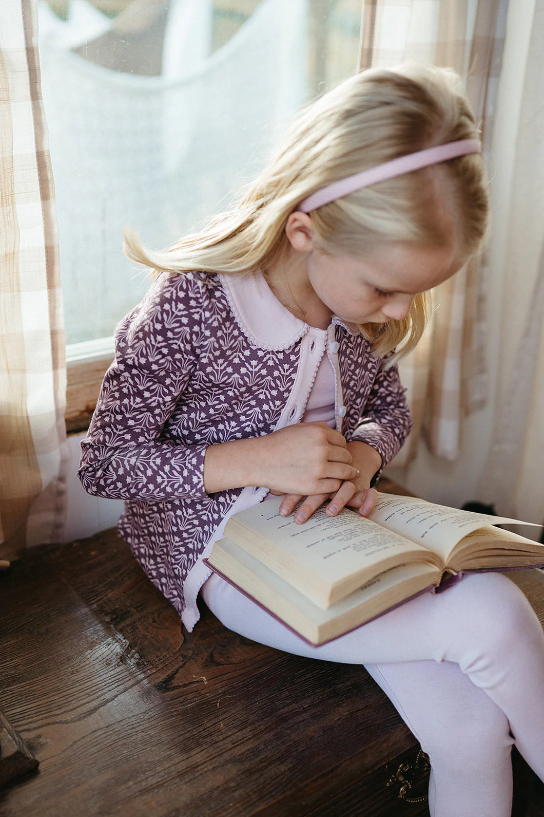 Picnic Blouse | Orchid in Bloom