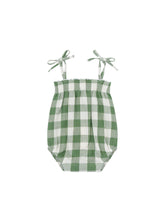 画像をギャラリービューアに読み込む, Dill Gingham Spaghetti Bodysuit