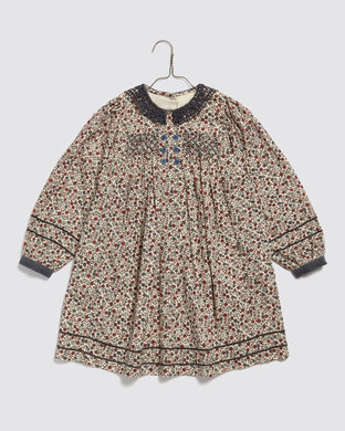 Etta Smocked Dress Cottage Floral
