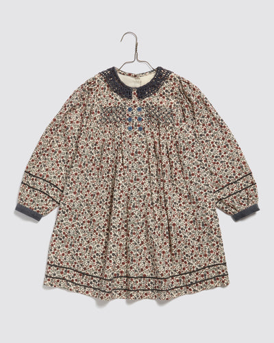 【ラスト1点】Etta Smocked Dress Cottage Floral