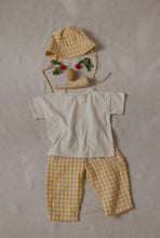 画像をギャラリービューアに読み込む, Honeycomb Gingham Bucket Sun Hat
